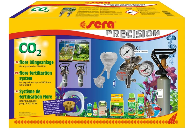 Sera Flore CO2 Düngeanlage Für Außen Liegendes Ventil 1 Sera Flore CO2 Düngeanlage Für Außen Liegendes Ventil