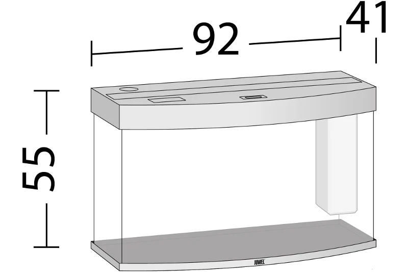 Juwel Vision 180 LED Weiß Aquarium-Set 3 Juwel Vision 180 LED Weiß Aquarium-Set – Bild 3