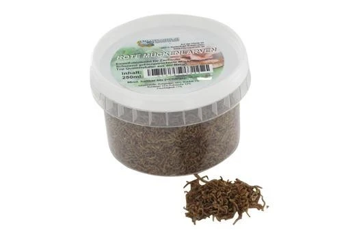 Hausmarke FD Rote Mückenlarven, 1 Liter 1 Hausmarke FD Rote Mückenlarven, 1 Liter