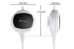 HPumps Nano Piezo Luftpumpe DeepWater 24l/h, Durchlüfterpumpe -EHEIM || sera || AQUATLANTIS Verkaufsgeschäft 28s13022 Abmessungen