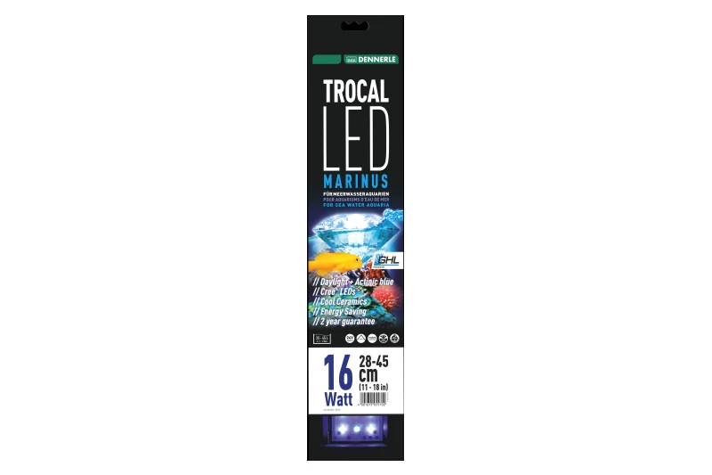 Dennerle Trocal LED Marinus 30 Cm / 16 Watt 1 Dennerle Trocal LED Marinus 30 Cm / 16 Watt
