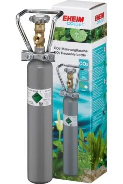 EHEIM CO²-Flasche 500 Gramm, Mehrwegflasche Mit Flaschenhalter