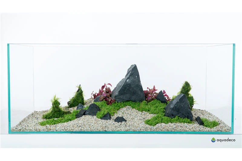 Aquadeco Schwarzer Felsen Dekoset Für 120 Cm Aquarium 3 Aquadeco Schwarzer Felsen Dekoset Für 120 Cm Aquarium – Bild 3