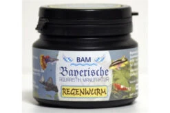 BAM Regenwurm, Futtergranulat Für Zierfische, Körnung 0,9-1,4 Mm, 100 G