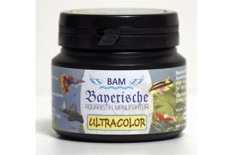 BAM Ultracolor, Futtergranulat Für Zierfische, Körnung 0,6-0,9 Mm, 100 G 1 BAM Ultracolor, Futtergranulat Für Zierfische, Körnung 0,6-0,9 Mm, 100 G