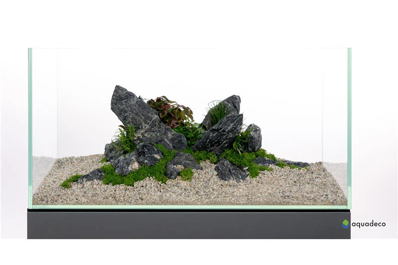 Aquadeco Mini-Landschaft BLACK Dekoset Für 80 Cm Aquarium 2 Aquadeco Mini-Landschaft BLACK Dekoset Für 80 Cm Aquarium – Bild 2