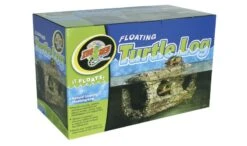 Zoomed Floating Turtle Log