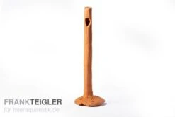 Aquariumkeramik Garnelenstamm Maxi Terrakotta
