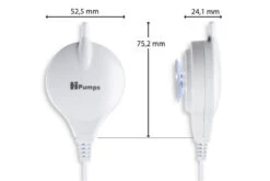 HPumps Nano Piezo Luftpumpe, Rund Weiß 18l/h, Durchlüfterpumpe -EHEIM || sera || AQUATLANTIS Verkaufsgeschäft HPumps Nano Piezo Luftpumpe rund weiss