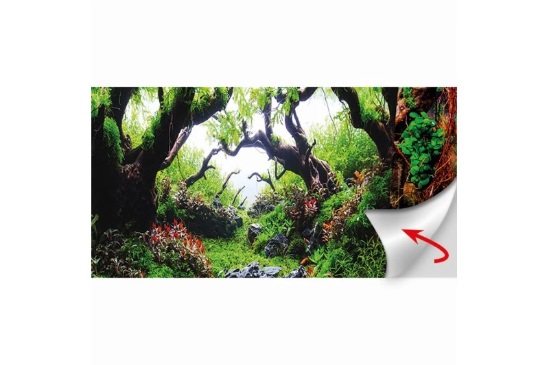 Hobby Fotorückwandzuschnitt Green Dream/Wooden Sky, 100 Cm X 50 Cm 1 Hobby Fotorückwandzuschnitt Green Dream/Wooden Sky, 100 Cm X 50 Cm