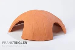 Aquariumkeramik Axolotl Iglu Ø 18 Cm Terra