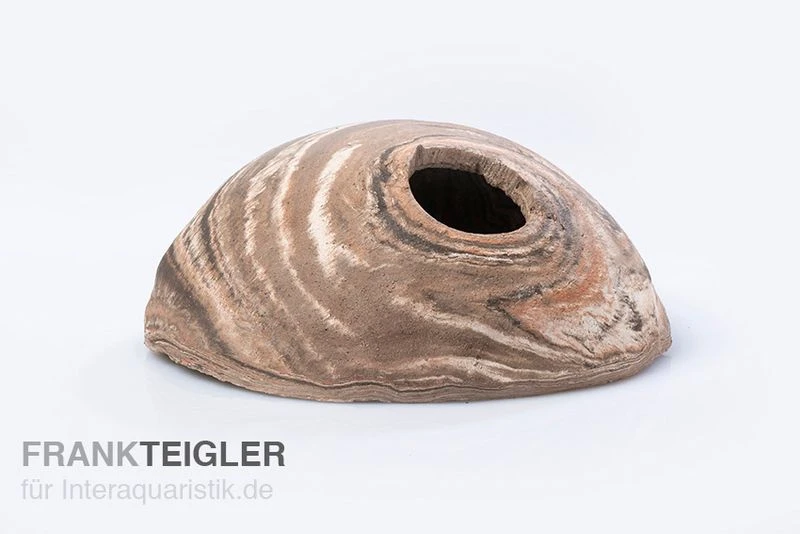 Aquariumkeramik Cichliden Iglu Laichhöhle Dreifarbig 1 Aquariumkeramik Cichliden Iglu Laichhöhle Dreifarbig