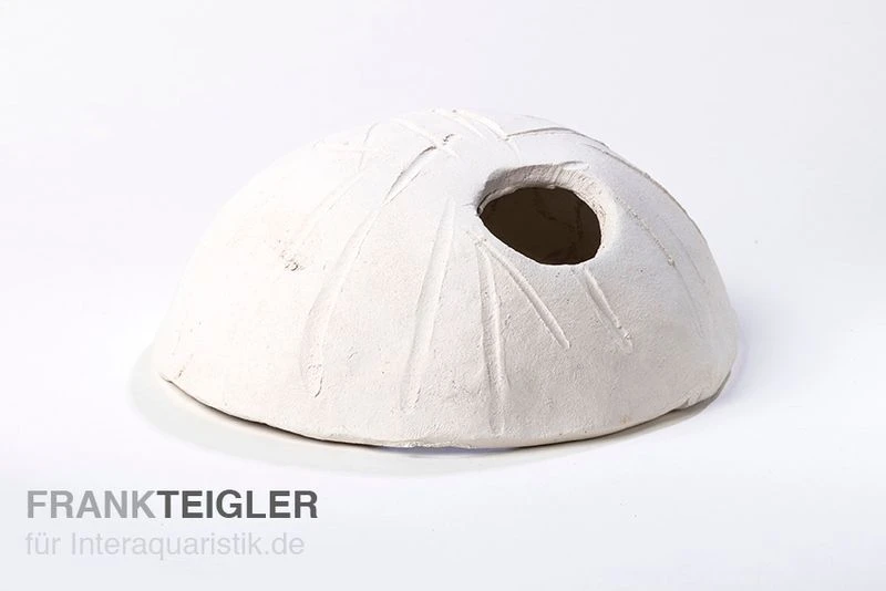 Aquariumkeramik Cichliden Iglu Laichhöhle Weiß 1 Aquariumkeramik Cichliden Iglu Laichhöhle Weiß