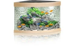 Juwel Aquarium Trigon 190 LED, Helles Holz