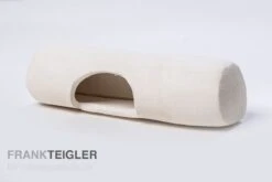 Aquariumkeramik Mitteleingangshöhle Wels Extra 20 Cm Weiß