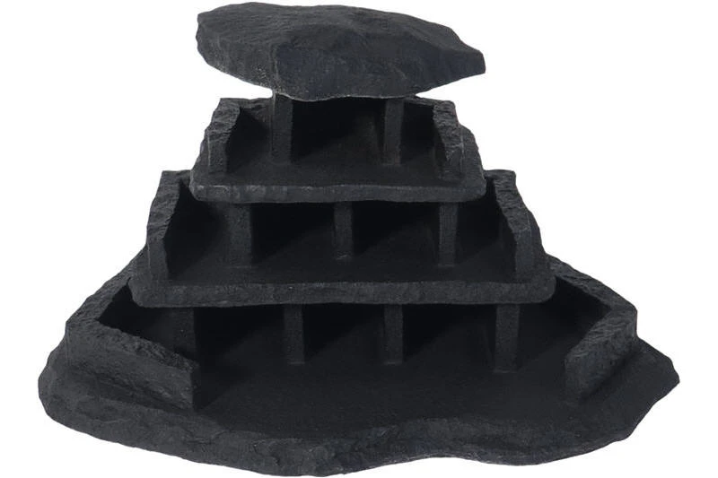 Variogart Garnelenhotel 2, Schiefer Anthrazit 17x11,5x11,5 Cm 1 Variogart Garnelenhotel 2, Schiefer Anthrazit 17x11,5x11,5 Cm