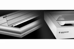 Giesemann SPHERA Abdeckung Inkl. 37W LED, 100 X 60 Cm